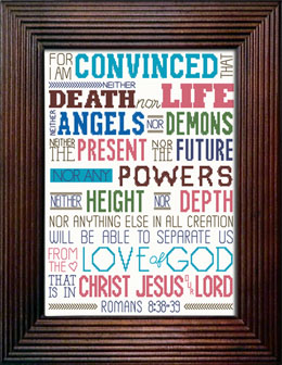  I AM CONVINCED - Romans 8:38-39